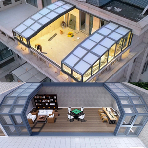 Casa Móvil Moderna de Ensamblaje Rápido 2026, Diseño Modular de Terraza con Cristal y Aleación de Aluminio para Exteriores - Product Image 5