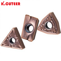 Plaquettes de fraisage CNC haute performance KEENCUTEER DNMG110404-MM YZ15TF pour outils CNC haute vitesse