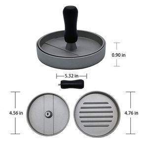 Prensa para Hamburguesas de Aluminio de Grado Alimenticio, Antiadherente, para Uso Doméstico, Precio al por Mayor - Product Image 4
