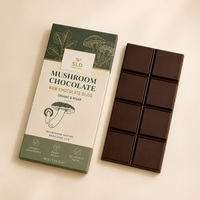 luxe à rabat rigide avec insertion de logo doré boîte de chocolat magnétique personnalisée