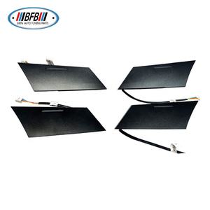 Embellecedor <span class=keywords><strong>interior</strong></span> de fibra de carbono de repuesto 7 piezas con luz para Porsche <span class=keywords><strong>MACAN</strong></span> panel de instrumentos cubierta de control Central embellecedor de puerta - Product Image 6