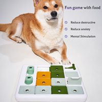 Jouet de puzzle multifonctionnel pour chien |   Jeu d'enrichissement interactif pour cacher les friandises
