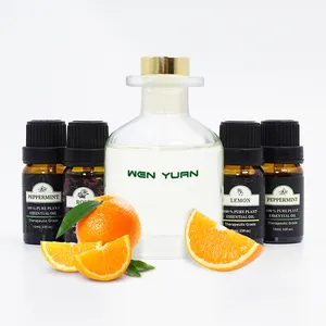 Coste de envío más bajo Aceite esencial de mandarina Premium Hidratante Pie Alta esencia 100% Extracto de planta pura Aceites de naranja para yoga