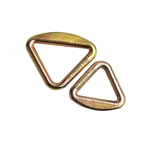 RY nhà máy gian lận phần cứng giả mạo hợp kim thép tam giác vòng nhiệm vụ nặng nề lashing vòng cho 3 "Tie xuống dây đeo thép chuỗi - Product Image 1