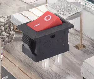 Mini 3A 250VAC KCD11 Rocker güç anahtarları 10*15mm kırmızı 2 pozisyon açık ve kapalı - Product Image 4