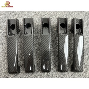 Dry Carbon Fiber Side Trims <b>Door</b> <b>Handle</b> <b>Replacement</b> for Mercedes Benz G-Class W464 G500 G350 G63 2019-2024 - Product Image 4