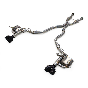 OEM-Ventil-Auspuff-Catback-System für JEEP Grand Cherokee 6.4L 2011-2020 Flucht-Auspuffrohr-Schall dämpfer mit Kohle faser spitzen - Product Image 1