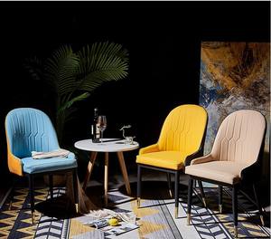 Velvet fabric colorful upholstery Pu case solid wood and metal Golden bottom feet - Product Image 6