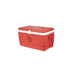 Caja enfriadora térmica impermeable aislada de alta resistencia, enfriador de vino portátil de gran tamaño para alimentos, logotipo personalizado, Camping, precio de venta a granel - Product Image 3