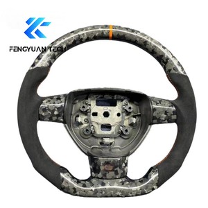Volante de Fibra de Carbono Alcantara Forjado con Calefacción Personalizado para <span class=keywords><strong>Ford</strong></span> <span class=keywords><strong>Focus</strong></span> St 2 rs St Mk3 Mk2 <span class=keywords><strong>Mk4</strong></span> Mk2.5 Xr5 2014 2015 2013 - Product Image 6