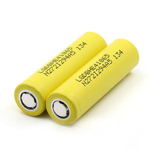 100% новый Перезаряжаемый <span class=keywords><strong>18650</strong></span> 2500 мАч литиевая батарея <span class=keywords><strong>18650</strong></span> HE4 3,7 В цилиндрический ионный Электрический велосипед/скутер батареи - Product Image 1