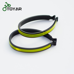 Clip de <span class=keywords><strong>pantalon</strong></span> réfléchissant en plastique durable et imperméable pour vélos et sécurité en extérieur - Product Image 1
