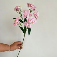Bunga Sutra Buatan Seri Pink untuk Dekorasi Aula Upacara Pernikahan