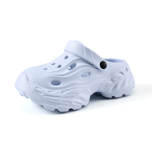 <b>Clogs</b> Women Summer Outdoor EVA Thick Sole Anti Slip Breathable Light Blue Crocs Shoes 35-45 - Product Image 5