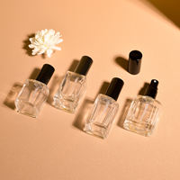 Botol Parfum Kaca Mini 10ml Sampel Gratis Grosir, Botol Sekrup dengan Logo Cetak Emas, Kemasan Dapat Disesuaikan