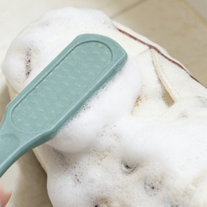 <b>Shoe</b> Cleaning Brush Plastic <b>Soft</b> Bristles Long Handle Hangable For Sneakers And Clothes - Product Image 4