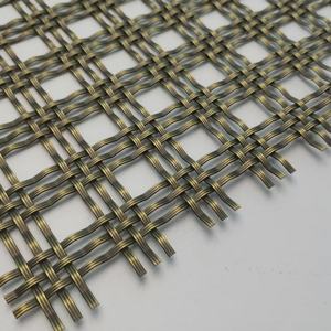 Maille décorative de plafond personnalisée en usine, en alliage d'aluminium, en acier inoxydable, <span class=keywords><strong>rideau</strong></span> en maille à mailles métalliques - Product Image 3