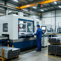 Fenêtre à battant en aluminium à rupture de pont thermique, double vitrage, verre Low-E, écoénergétique, insonorisée, étanche, sur mesure, OEM