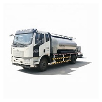 Camion distributeur d'asphalte d'usine, pulvérisateur d'asphalte liquide, camion de construction routière avec distributeur d'asphalte