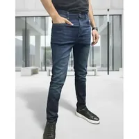 Adrenalin Erkek Slim Fit Kot Pantolon Yarım Paça Orta Bel Denim Rahat Esnek 5 Cepli Günlük Giyim