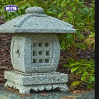 Jardin japonais vente de lanternes en pierre