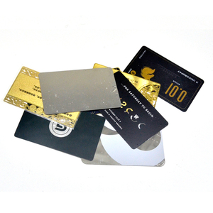 Cá nhân hoá tùy chỉnh PVC trắng vàng ntg 215 216 trống đầy đủ kim loại thẻ kinh doanh - Product Image 2