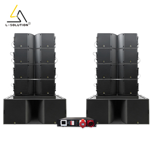 Système de sonorisation extérieur <span class=keywords><strong>L</strong></span>-solution Big Line Array avec double haut-parleur de <span class=keywords><strong>12</strong></span> pouces et double caisson de basses de 18 pouces - Product Image 4