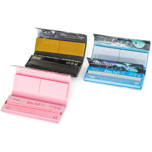 Papel de fumar de cáñamo personalizado con logo privado, marca personalizada, cierre magnético y filtros. - Product Image 2