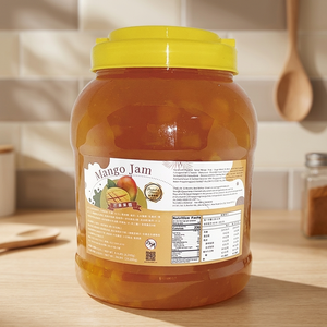 Confiture de mangue Jiuzhou 4Kg en bouteille - Meilleur fournisseur de bubble tea de Taïwan - Product Image 3