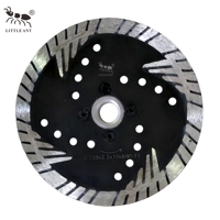 LITTLE ANT Factory Disque de coupe en nitrure de diamant de qualité industrielle pour pierre et rainurage du ciment 5 pouces 125mm