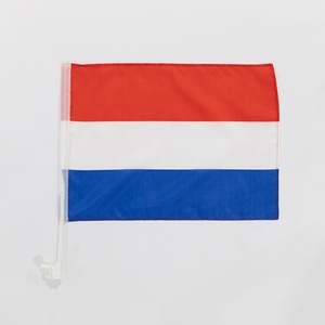 Drapeau de fenêtre de voiture de mariage avec ventouse, décoration « Just Married » pour la <span class=keywords><strong>procession</strong></span>, robuste - Product Image 2