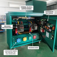 Boîtier de distribution à synchronisation parallèle professionnelle 100A-630A 10ms pour centrale électrique industrielle hors réseau