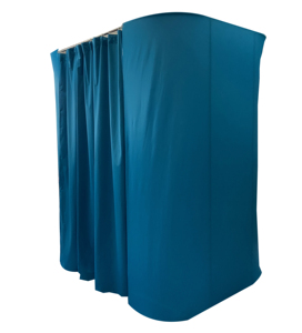 חם מכירה מותאם אישית הלבשה חדר מתקפל נייד קופץ בגדים בגדים בגדים מתכת חנות אלומיניום חנות חנות עבור מופע מסחר - Product Image 2