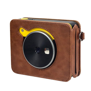 <span class=keywords><strong>Kodak</strong></span> C300R Mini Shot Sac rétro en cuir PU vintage pour appareil photo numérique Mini Shot 3 Reto - Product Image 5