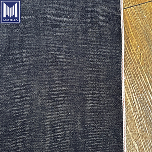 Tela vaquera japonesa selvedge personalizada al por mayor de 15 oz, 100% algodón, sin lavar, teñida en bruto, con patrón original para jeans - Product Image 3