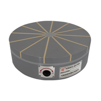 Mandrin magnétique rond, mandrin à aimant permanent radial, ventouse pour centre d'usinage CNC, vente directe d'usine. 450/500/600