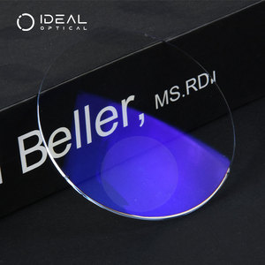 Lente óptica <span class=keywords><strong>Bifocal</strong></span> HMC 1,56 de alta calidad Rt/FT, lentes ópticas bifocales de corte azul, lentes de Material de resina de bloque azul - Product Image 3