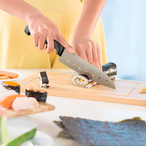 Kit de fabrication de <span class=keywords><strong>sushi</strong></span> en bambou OEM, paquet de 15 accessoires pour <span class=keywords><strong>sushi</strong></span> et couteau à <span class=keywords><strong>sushi</strong></span> - Product Image 5