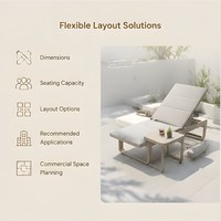 Chaise longue de plage Offre Spéciale chaises de piscine modernes salon de natation jardin chaise de haute qualité chaises longues empilables piscine bord de mer chaise longue