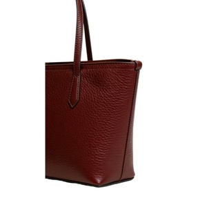 Sacs en cuir bordeaux grainé, collection boutique, prix direct usine, sacs fourre-tout pour femmes - Product Image 3