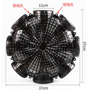 Red de Pesca Reforzada de Plástico Duradero, Trampa para Peces, para Anguila, Pez Gourita, Pesca en Ríos y Lagos, Red Resistente para Capturar Depredadores - Product Image 3