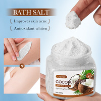 Gommage corporel exfoliant aux fruits biologiques, gommage visage à la noix de coco et à la vitamine C, exfoliant, nettoie en profondeur et adoucit la peau
