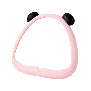Cute Panda Shape Foldable Silver Finish Desktop Makeup Mirror Personalized Portable <strong>Mini</strong> <strong>Table</strong> <strong>Dressing</strong> Cosmetic Beauty Mirror - Product Image 6