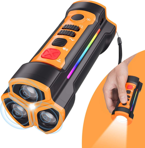 2025 nuevo Repelente ultrasónico recargable por USB para perros callejeros con linterna <span class=keywords><strong>Control</strong></span> antiladridos para perros de varias razas seguras - Product Image 3