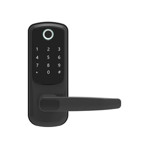 American-Style Single-Tongue Half-Cut Smart <strong>Door</strong> <strong>Lock</strong> Combination Fingerprint <strong>Small</strong> Cloud Design for Home Office Wi-Fi - Product Image 6