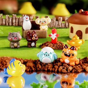 En gros Elf Animal Série Aménagement Paysager Résine Artisanat Décoration Accessoires Personnalisé Micro Paysage Ornements - Product Image 1