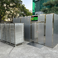 Industriële voedseldehydrator met warmtepomp voor gelatineachtige producten, uniforme dehydratatie, energiezuinig ontwerp