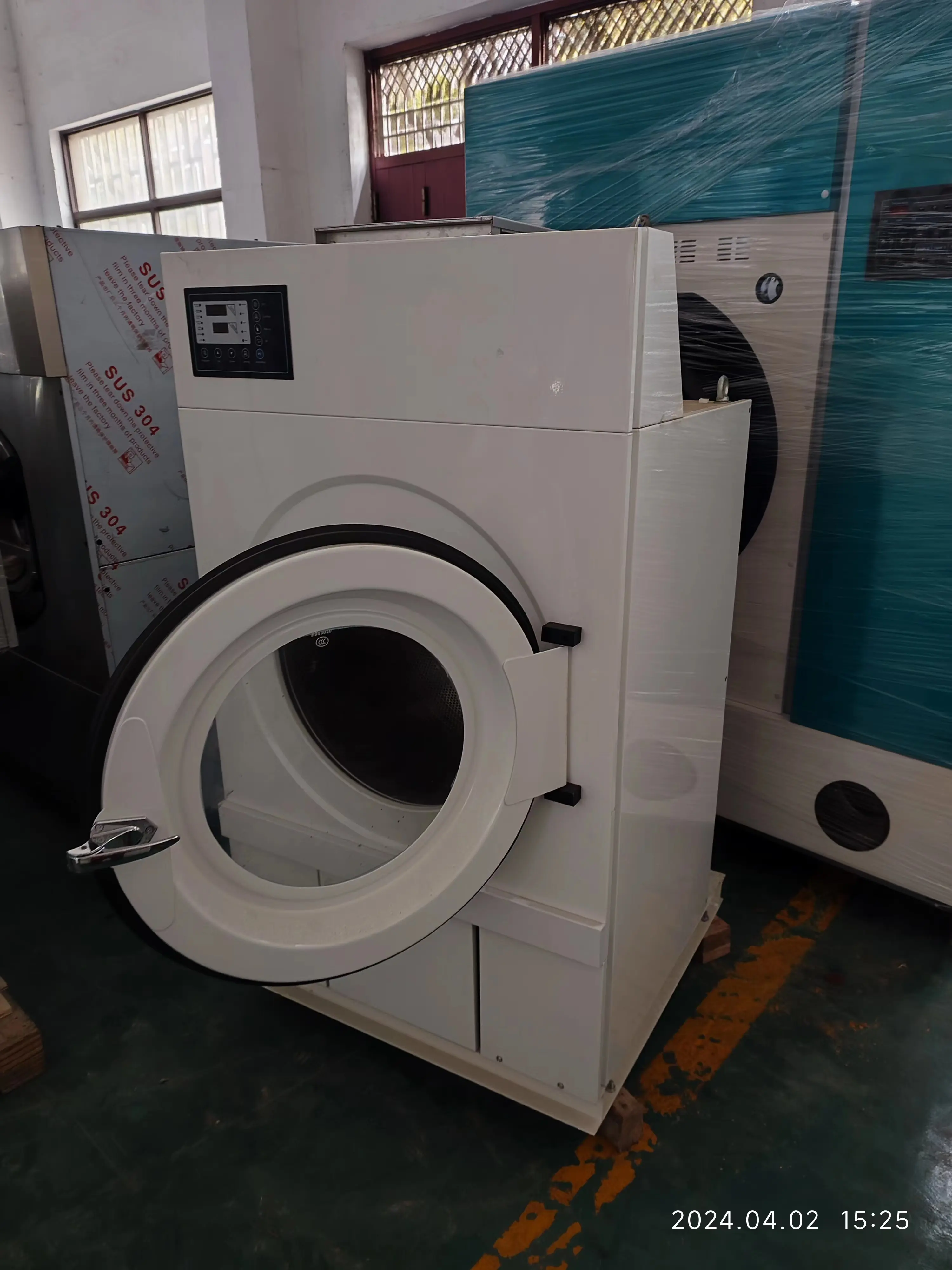 High Performance Hotel Commercial Washer And Dryer Hospital Used Industrial Washing Machine For Sale Electric Stainless Steel