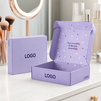 Caja de Suscripción Personalizada para Productos de Belleza Coreanos con Aroma a Lavanda, Impresión de Logotipo Personalizado, Ecológica, Venta al Por Mayor, Directo de Fábrica, OEM