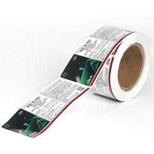 Etichetta adesiva autoadesiva personalizzata per imballaggio di bottiglie di plastica con erbicida agricolo - Product Image 2